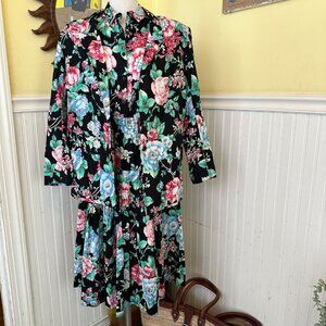 Crazy Horse Made in Hong Kong Vintage 80s 3 piece Skirt Set Blazer & Button Up S